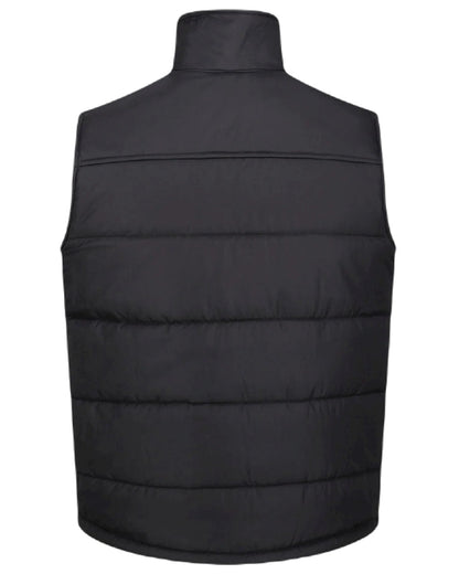 Black coloured Regatta Professional Altoona Insulated Quilted Gilet on white background 