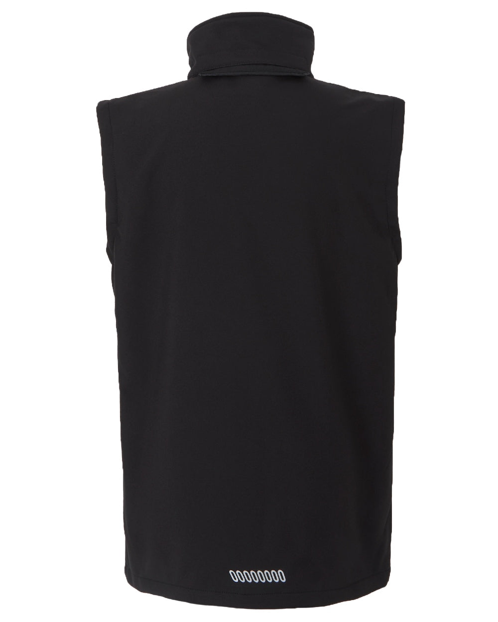 Black coloured Regatta Professional Mens Erasmus 4 In 1 Softshell Jacket on white background 