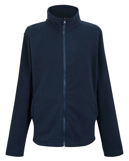 Navy coloured Regatta Professional Mens Erasmus 4 In 1 Softshell Jacket on white background 