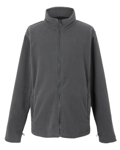 Seal Grey coloured Regatta Professional Mens Erasmus 4 In 1 Softshell Jacket on white background 