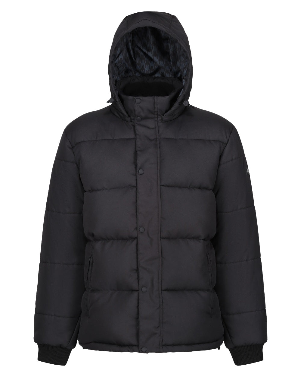 Black coloured Regatta Professional Mens Northdale Insulated Jacket on white background 