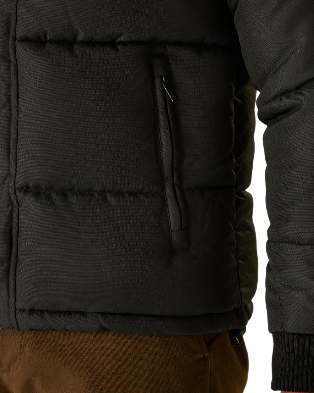Black coloured Regatta Professional Mens Northdale Insulated Jacket on white background 