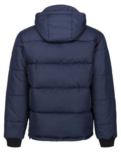 Navy coloured Regatta Professional Mens Northdale Insulated Jacket on white background 