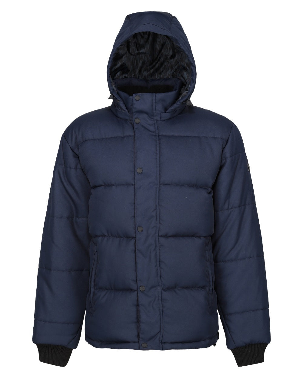 Navy coloured Regatta Professional Mens Northdale Insulated Jacket on white background 