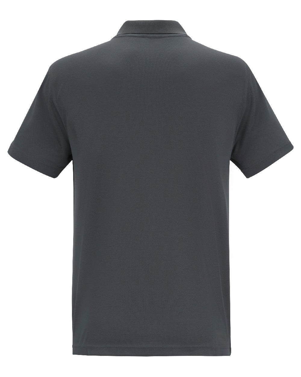 Solid Grey colour Regatta Professional Mens Pro Wicking Pique Polo Shirt on white background 