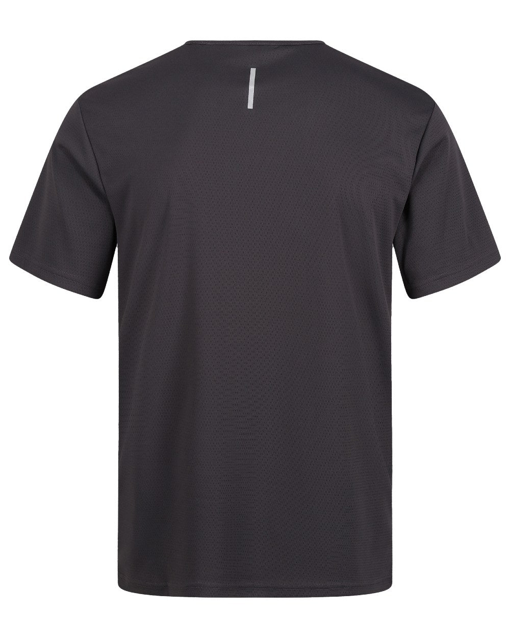 Seal Grey coloured Regatta Professional Mens Pro Wicking T-Shirt on white background 