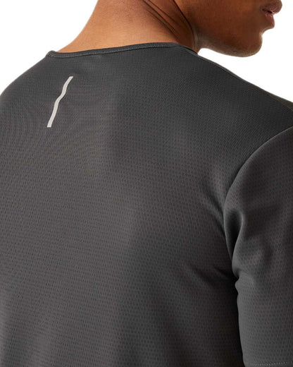 Seal Grey coloured Regatta Professional Mens Pro Wicking T-Shirt on white background 