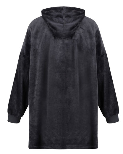 Seal Grey coloured Regatta Professional Mens Snuggler Fleece on white background 