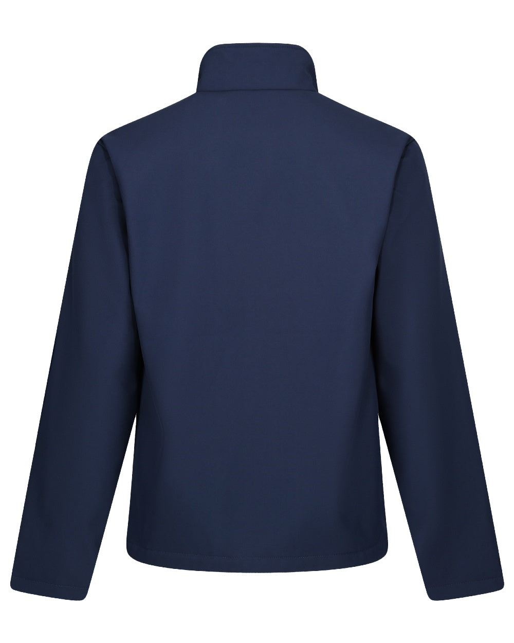 Navy coloured Regatta Professional Mens Thermogen Heated Softshell Jacket on white background 
