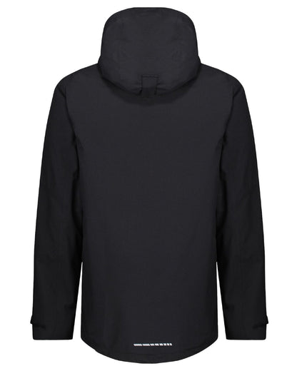 Black Oxford Blue coloured Regatta Professional Mens X-Pro Evader III 3 in 1 Waterproof Insulated Jacket on white background 