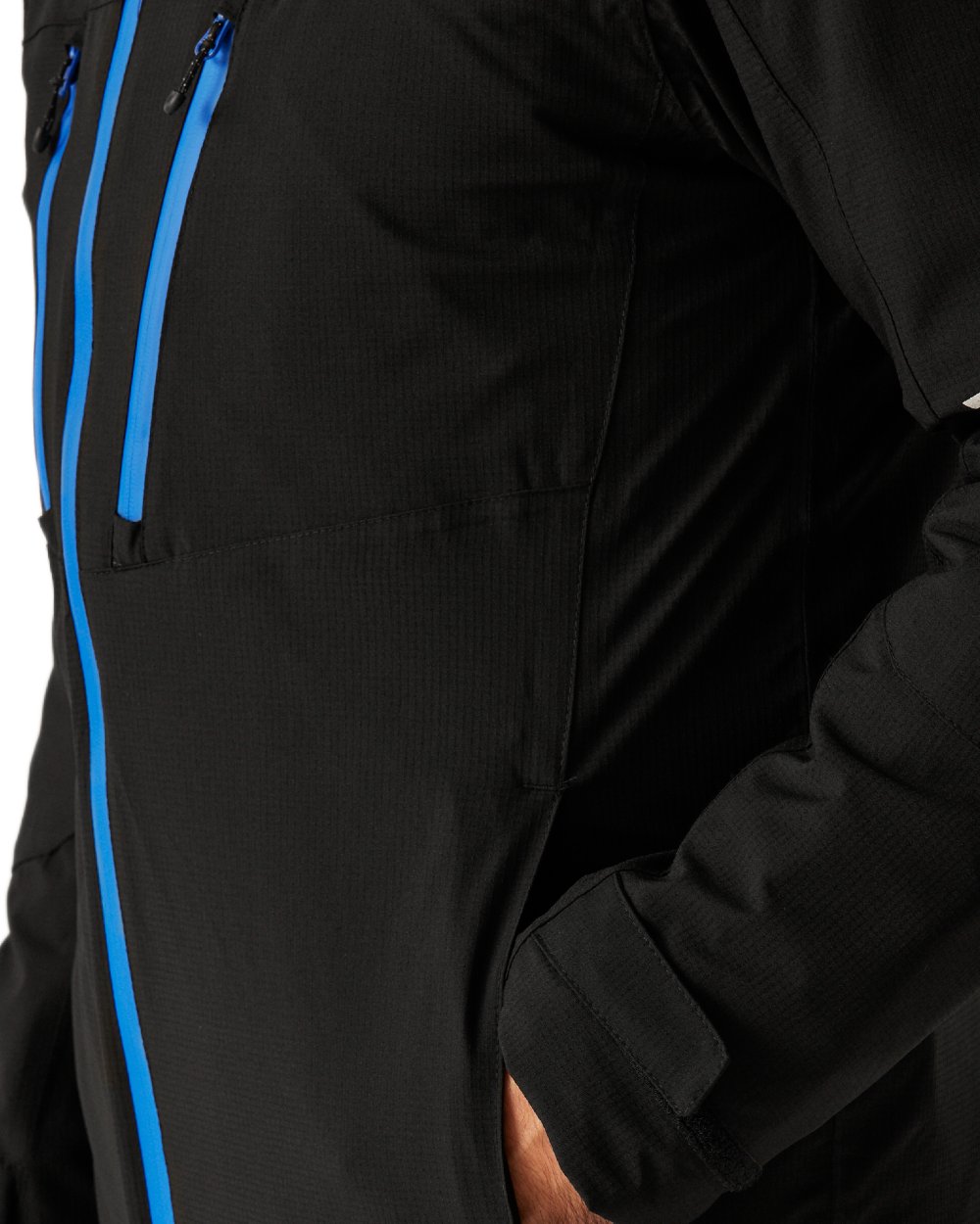 Black Oxford Blue coloured Regatta Professional Mens X-Pro Evader III 3 in 1 Waterproof Insulated Jacket on white background 
