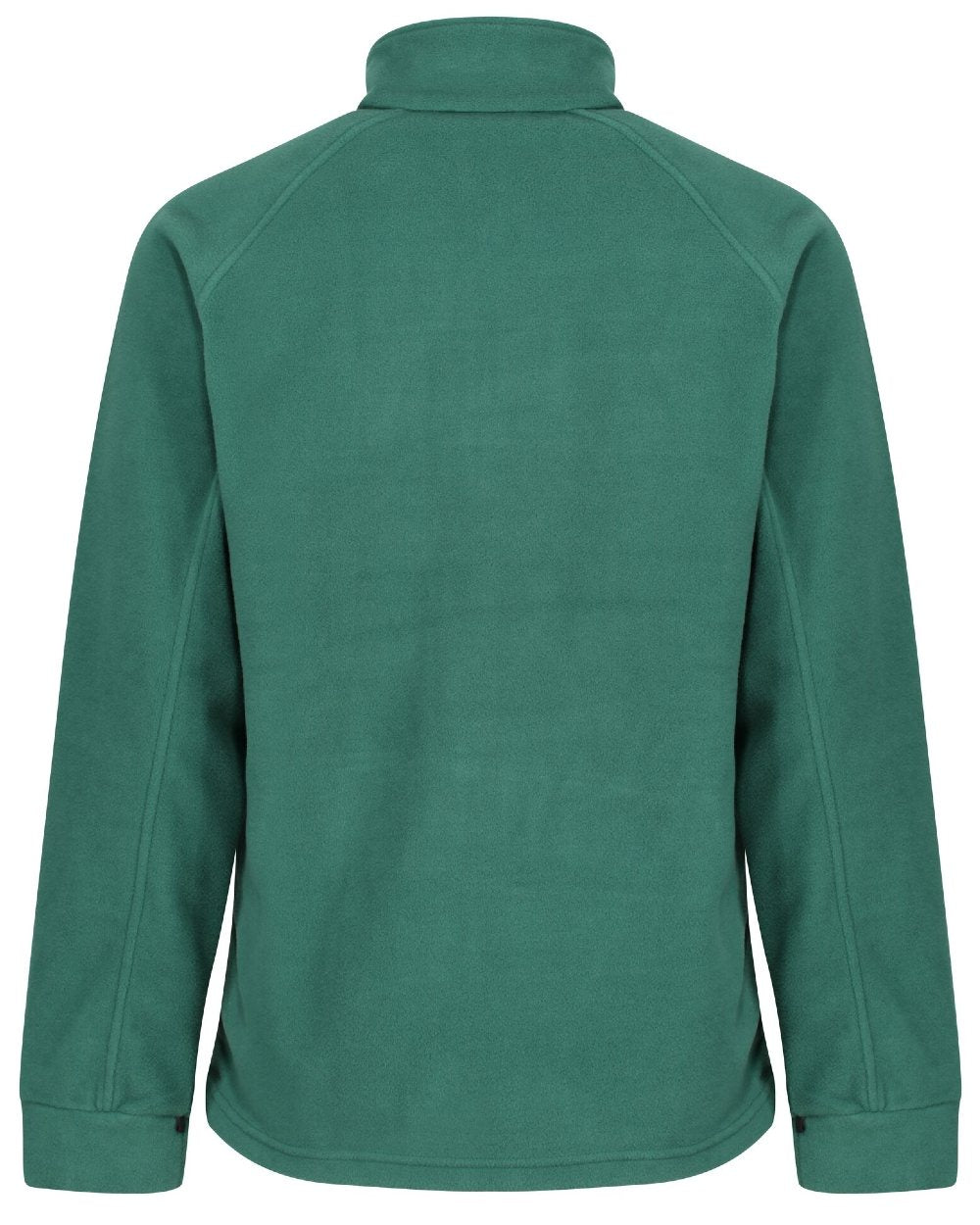 Bottle Green coloured Regatta Thor III Fleece on white background 