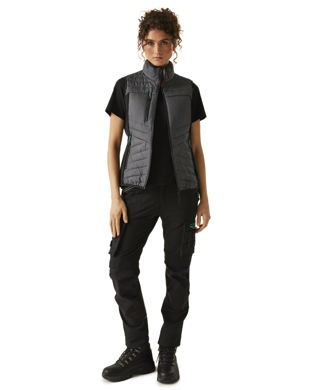 Seal Grey Black coloured Regatta Women&