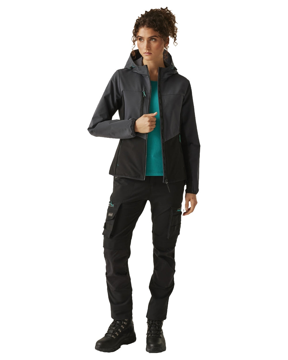 Seal Grey Black coloured Regatta Women&