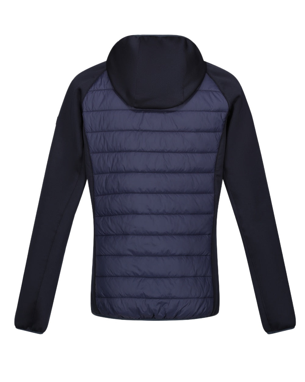 Navy Coloured Regatta Womens Andreson VIII Hybrid Jacket on white background 