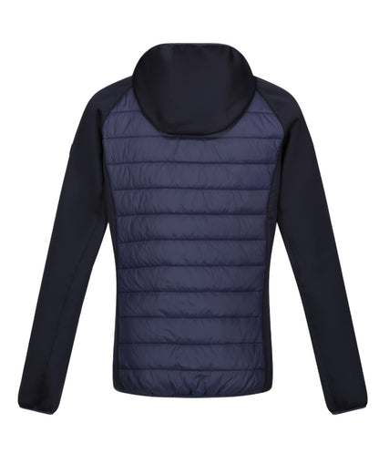 Navy Coloured Regatta Womens Andreson VIII Hybrid Jacket on white background 