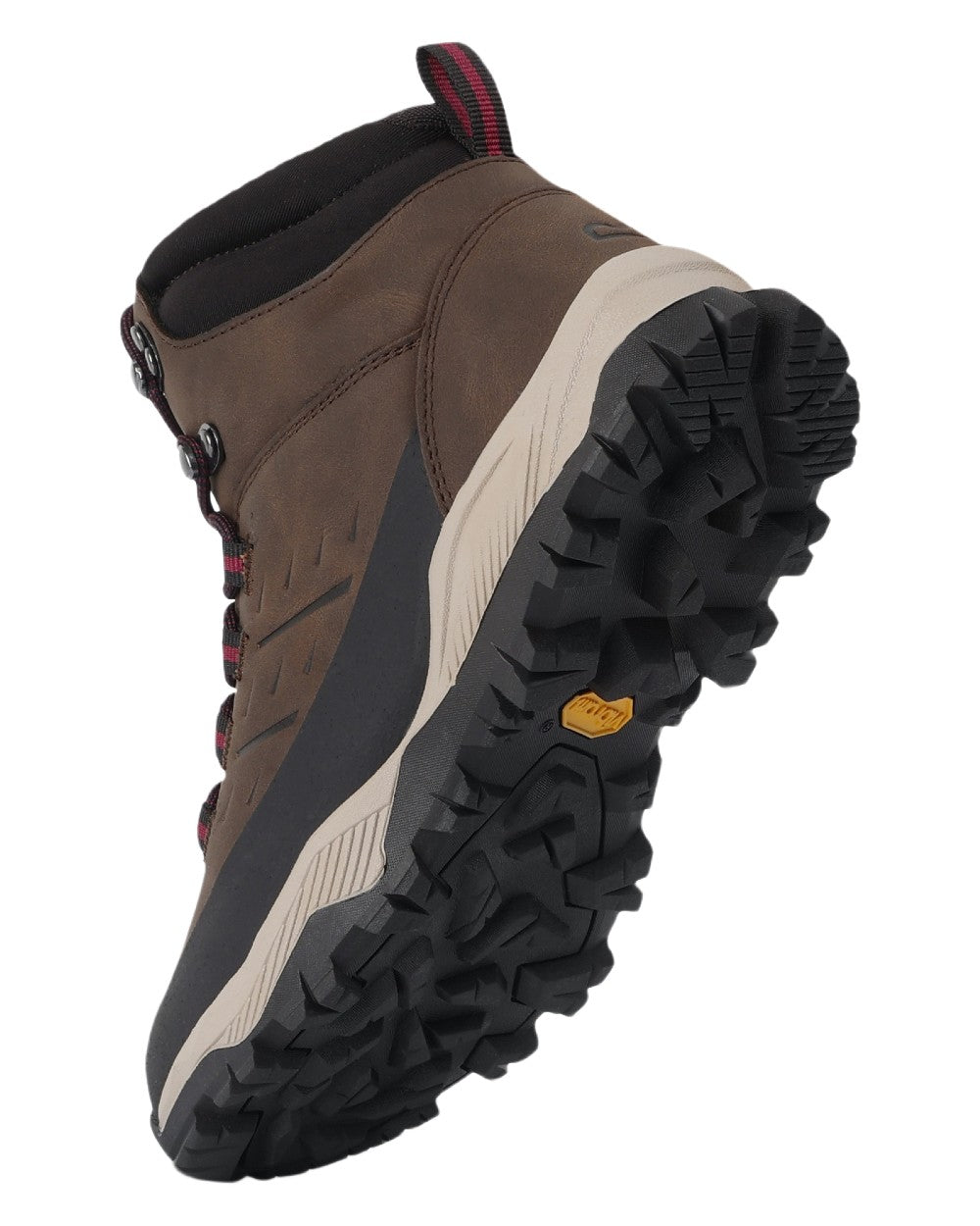 Brown Coloured Regatta Womens Blake Vibram Walking Boots on white background 