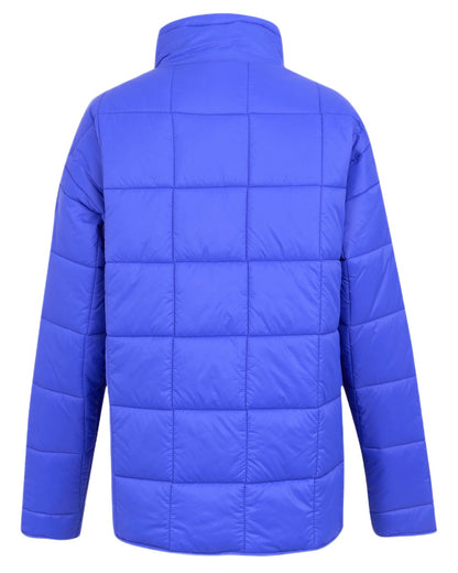 Brightest Blue Coloured Regatta Womens Courcelle II Quilted Jacket on white background 