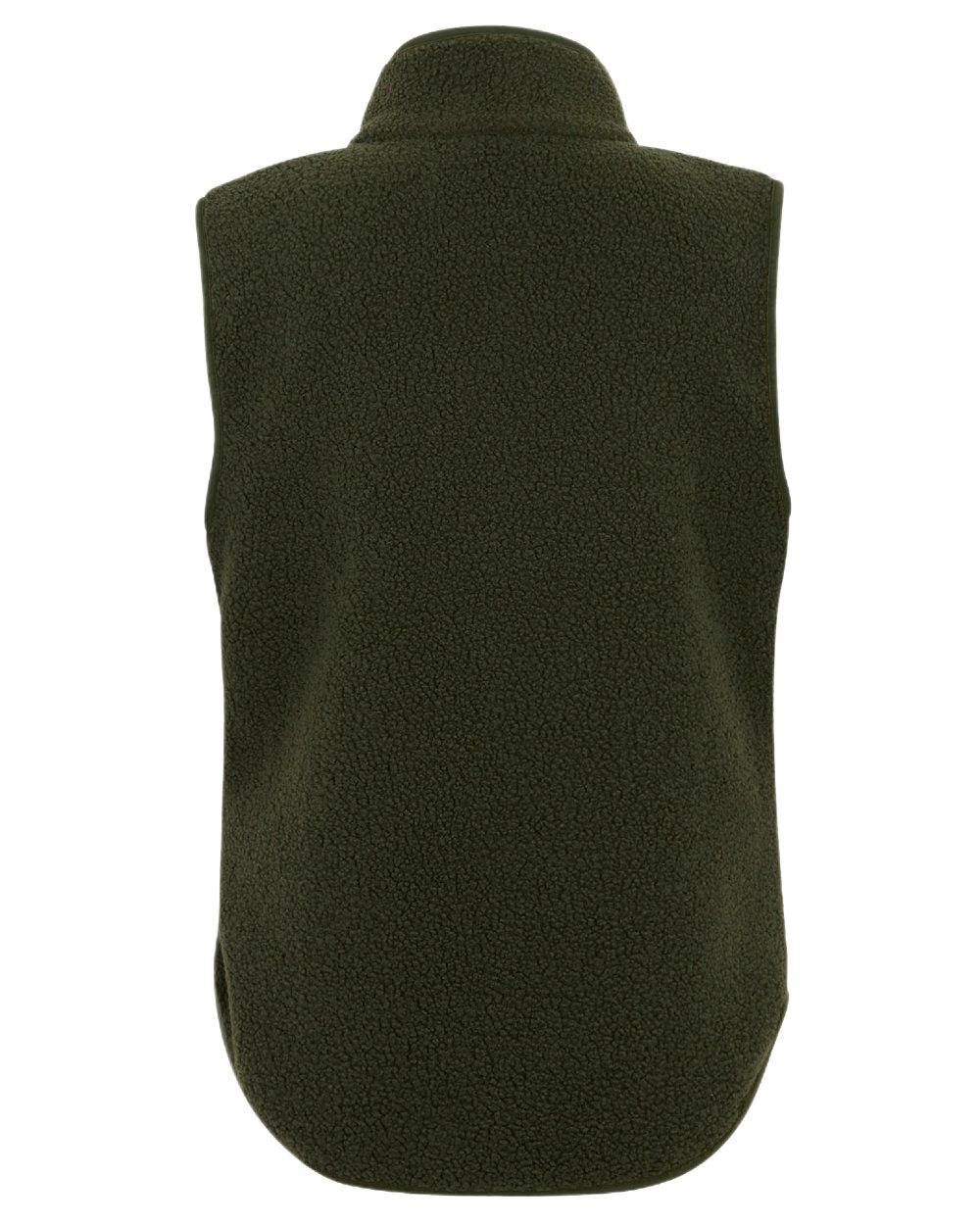 Dark Khaki Coloured Regatta Womens Frankie Borg Gilet on white background 