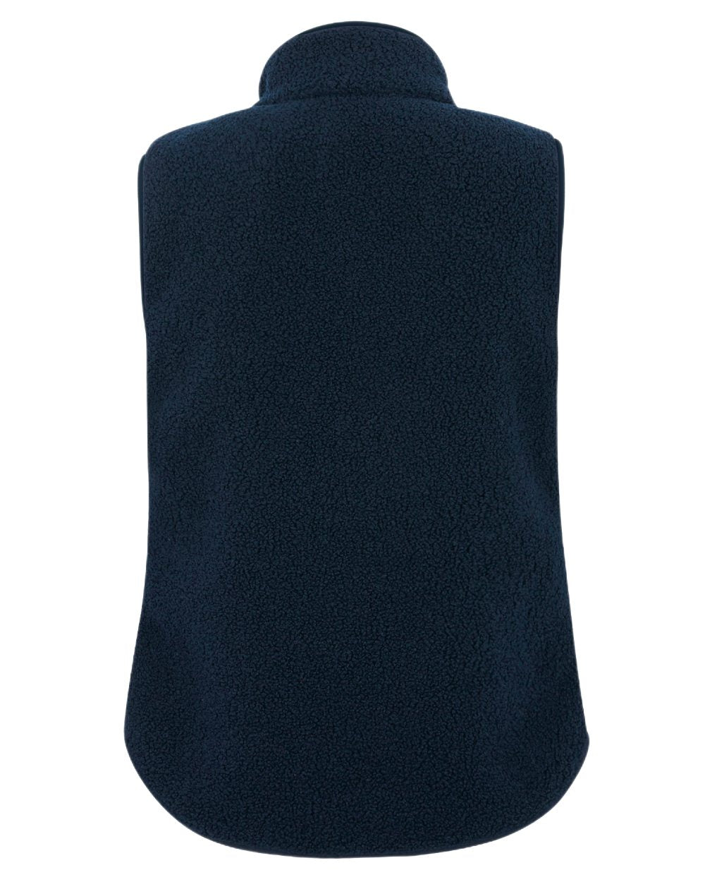 Navy Coloured Regatta Womens Frankie Borg Gilet on white background 
