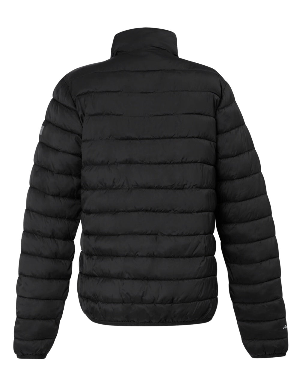 Black Coloured Regatta Womens Hillpack II Insulated Jacket on white background 