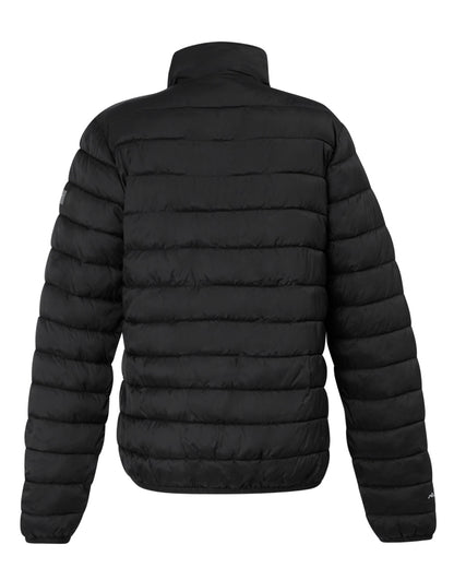 Black Coloured Regatta Womens Hillpack II Insulated Jacket on white background 