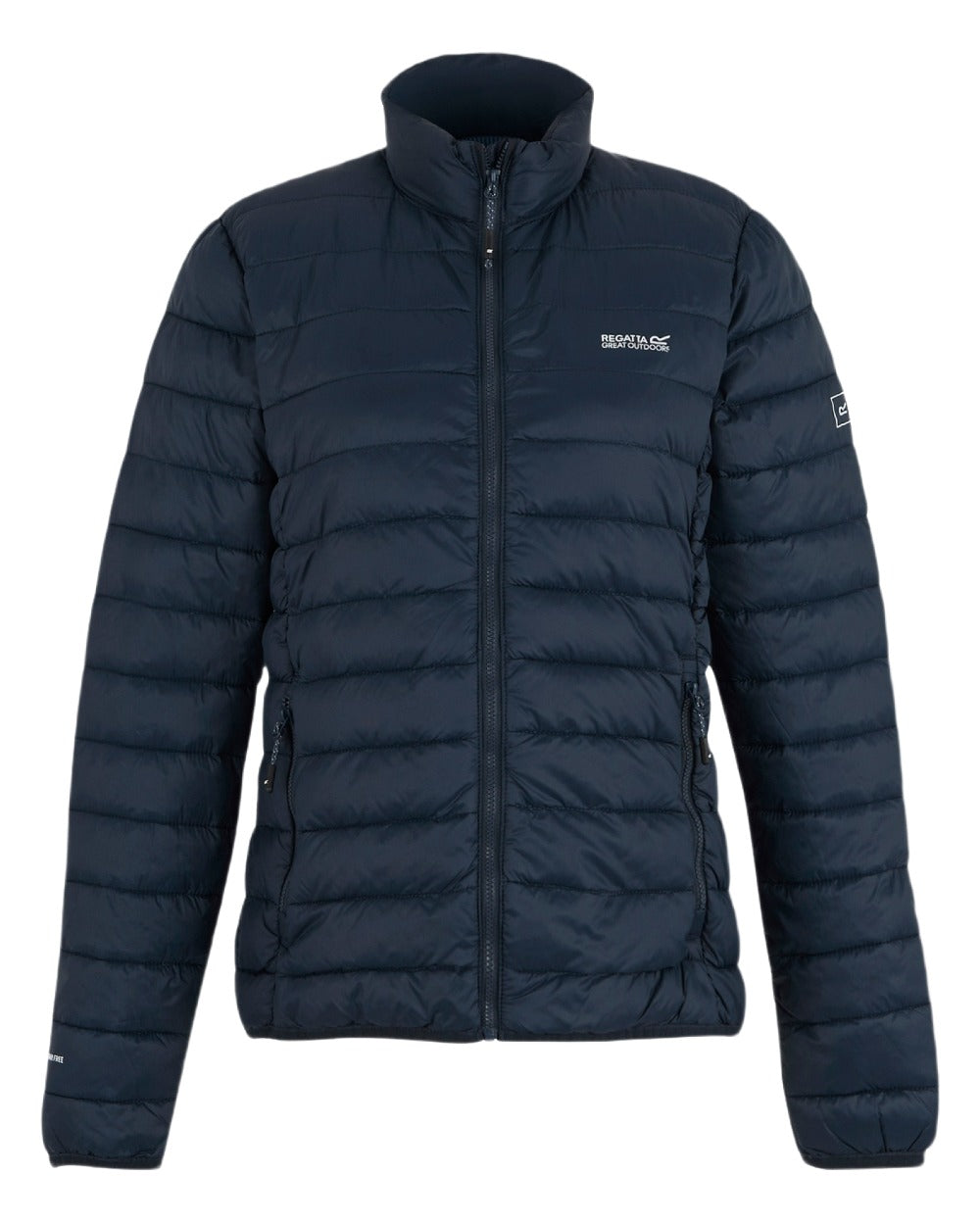 Navy Coloured Regatta Womens Hillpack II Insulated Jacket on white background 