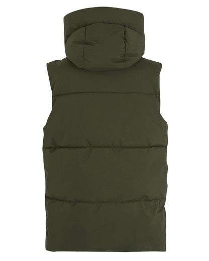 Dark Khaki Coloured Regatta Womens Kelse Gilet on white background 