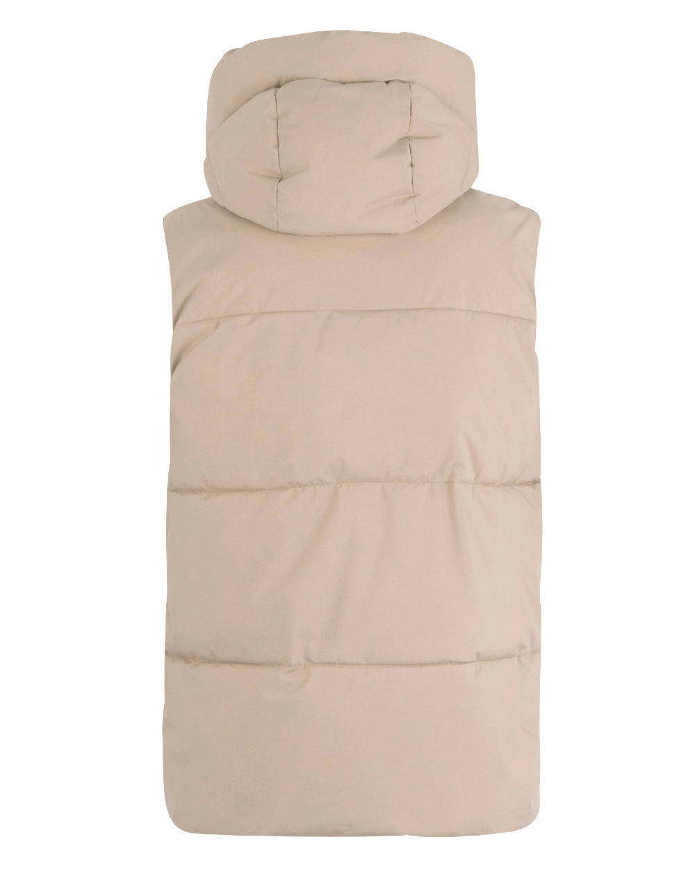 Soft Taupe Coloured Regatta Womens Kelse Gilet on white background 