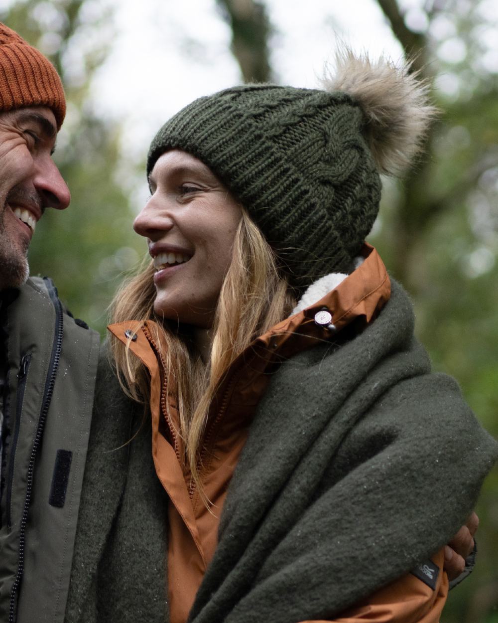 Dark Khaki Coloured Regatta Womens Lovella VI Hat on white background 