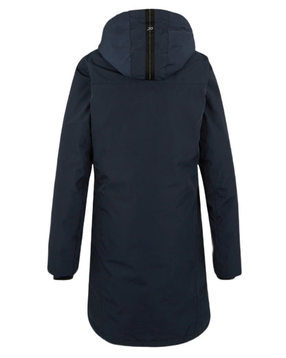 Navy Green Haze Coloured Regatta Womens Marron Waterproof Insulated Jacket on white background 