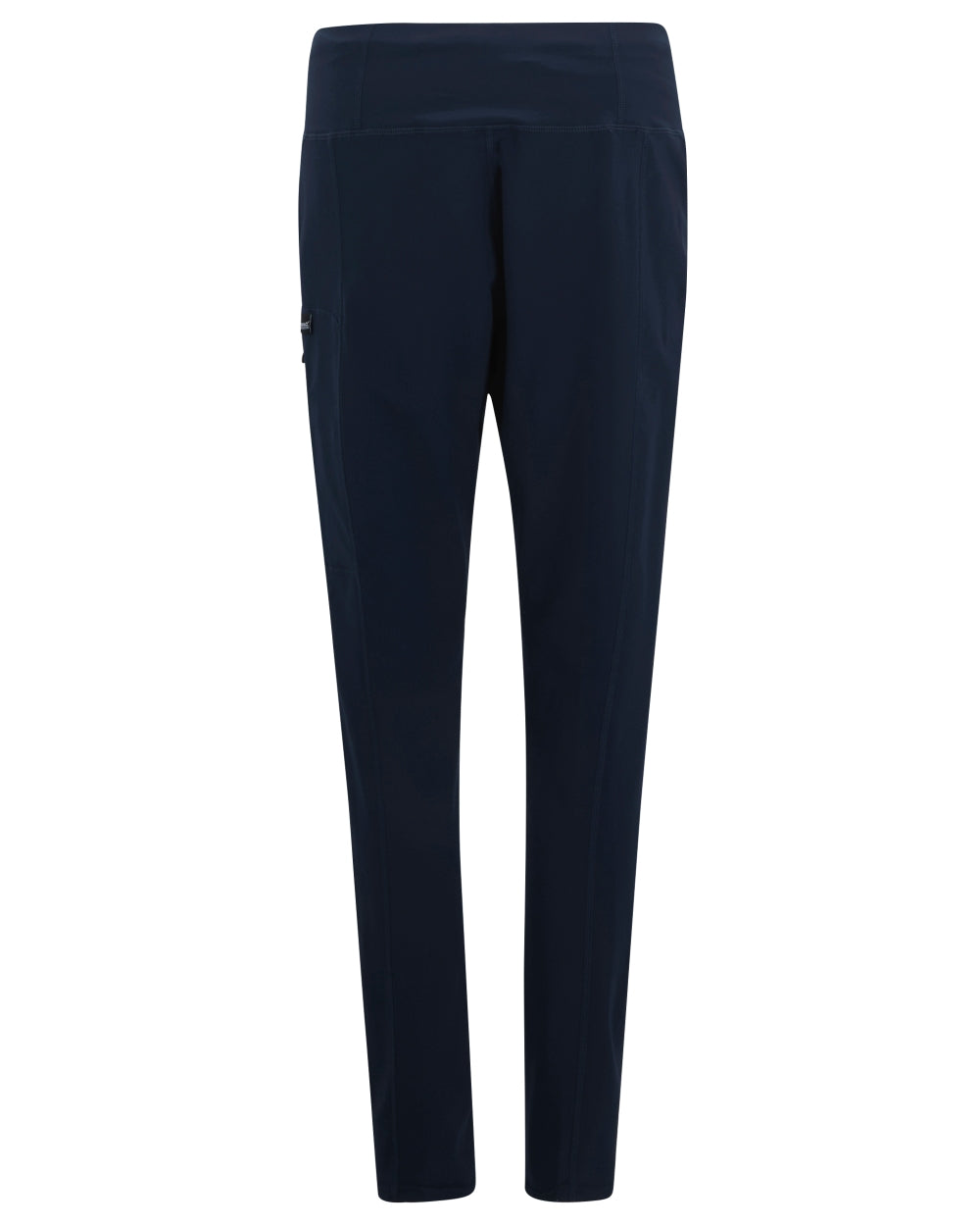 Navy Coloured Regatta Womens Monira Hiking Leggings on white background 