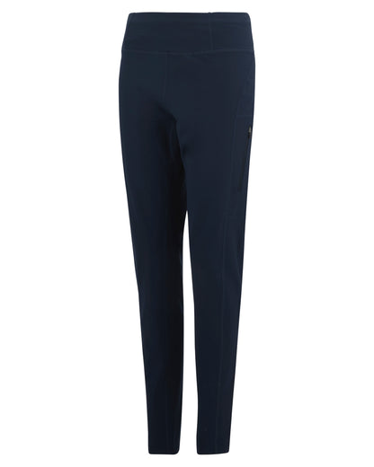 Navy Coloured Regatta Womens Monira Hiking Leggings on white background 