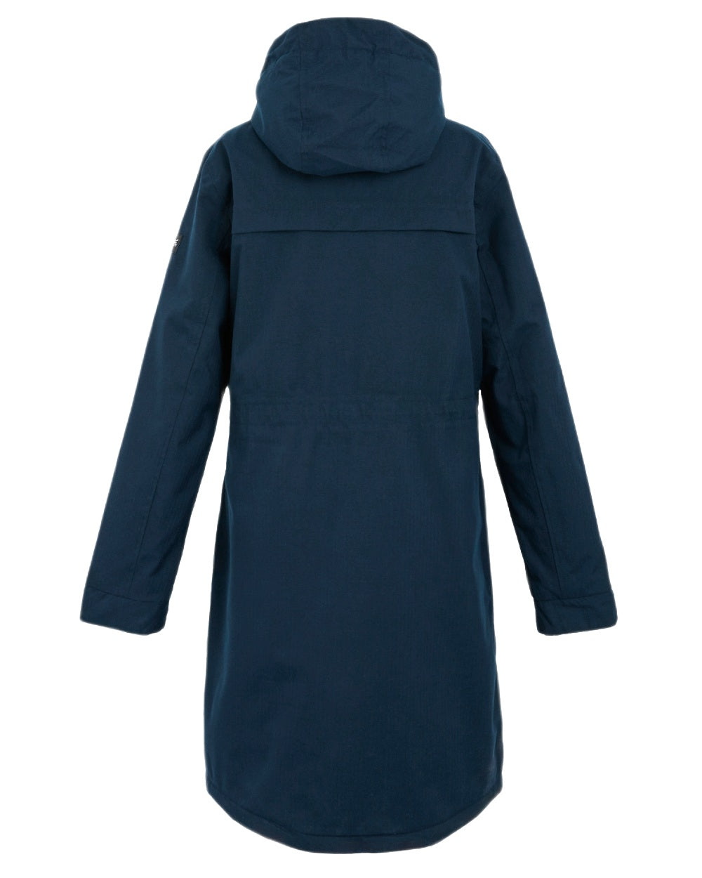 Navy Marl Coloured Regatta Womens Romine II Waterproof Parka Jacket on white background 
