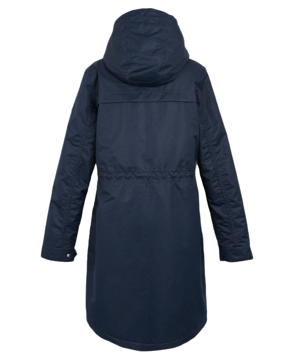 Navy Coloured Regatta Womens Romine II Waterproof Parka Jacket on white background 