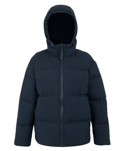 Navy Coloured Regatta Womens Roxienne Padded Jacket on white background 