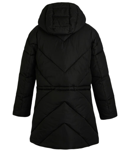 Black Coloured Regatta Womens Rusey Quilted Jacket on white background 