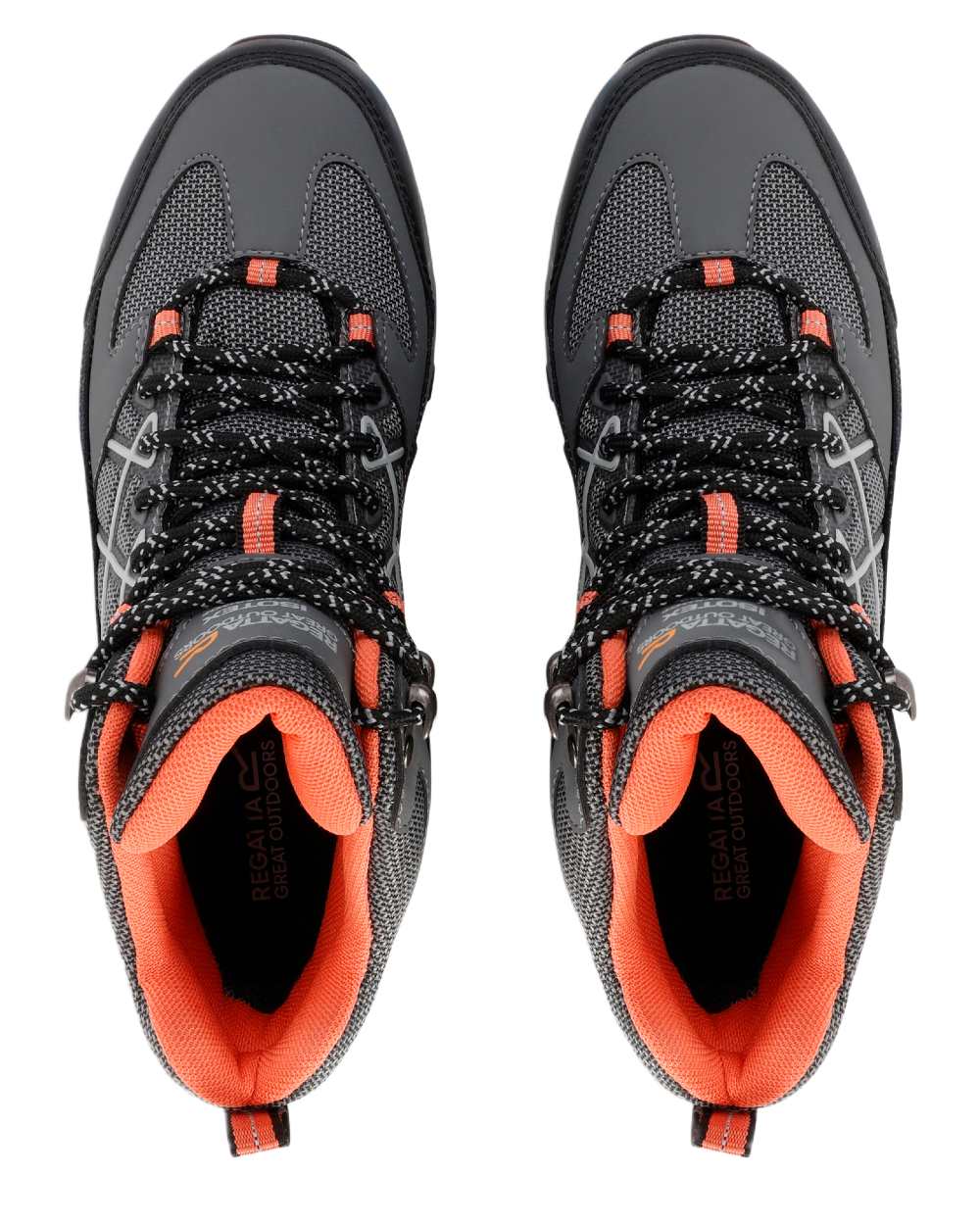 Grey Coloured Regatta Womens Samaris III Walking Boots on white background 