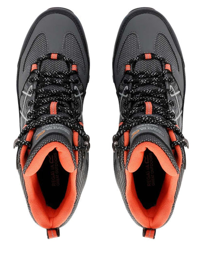 Grey Coloured Regatta Womens Samaris III Walking Boots on white background 