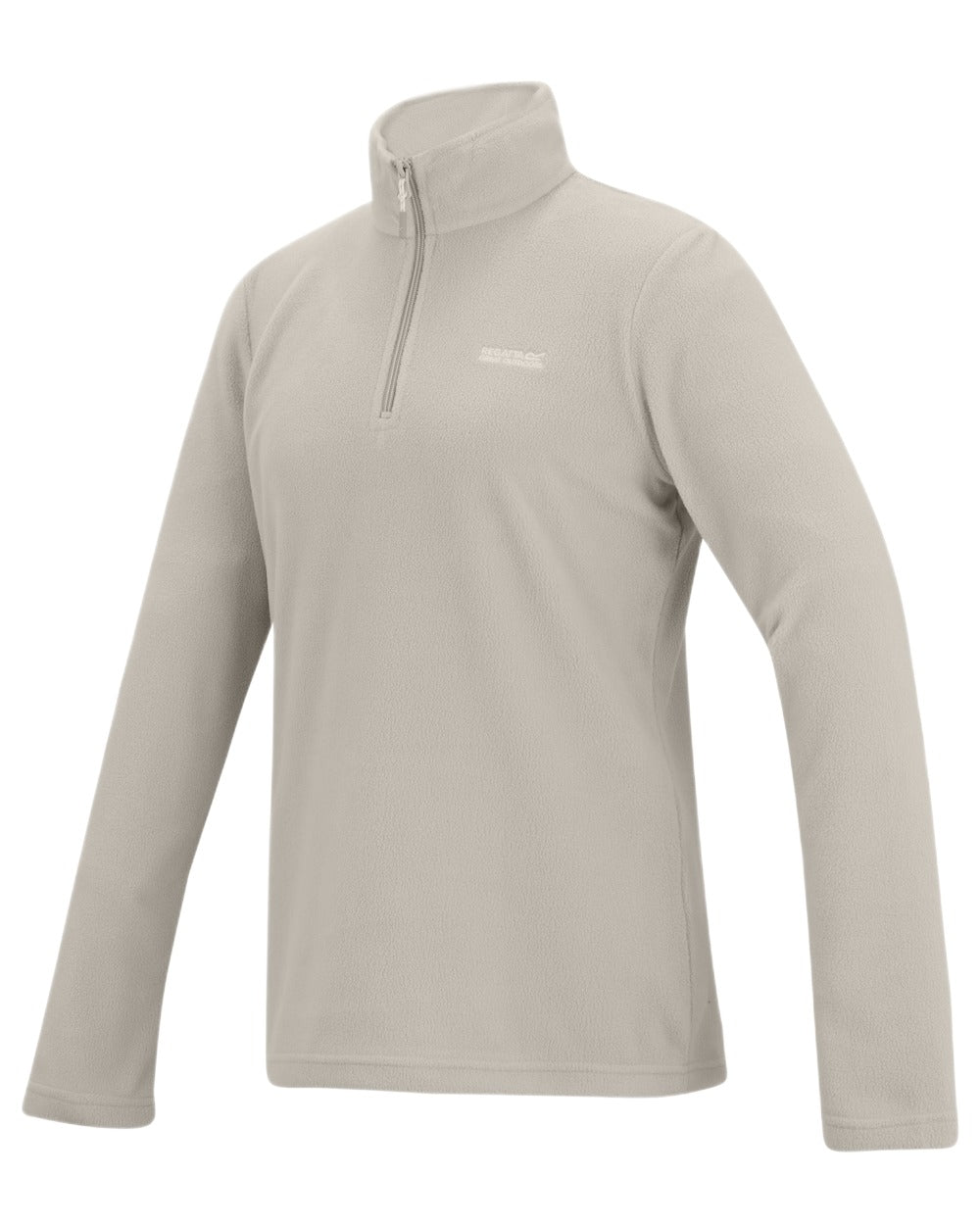 Cyberspace Coloured Regatta Womens Sweethart Lightweight Half-Zip Fleece on white background 