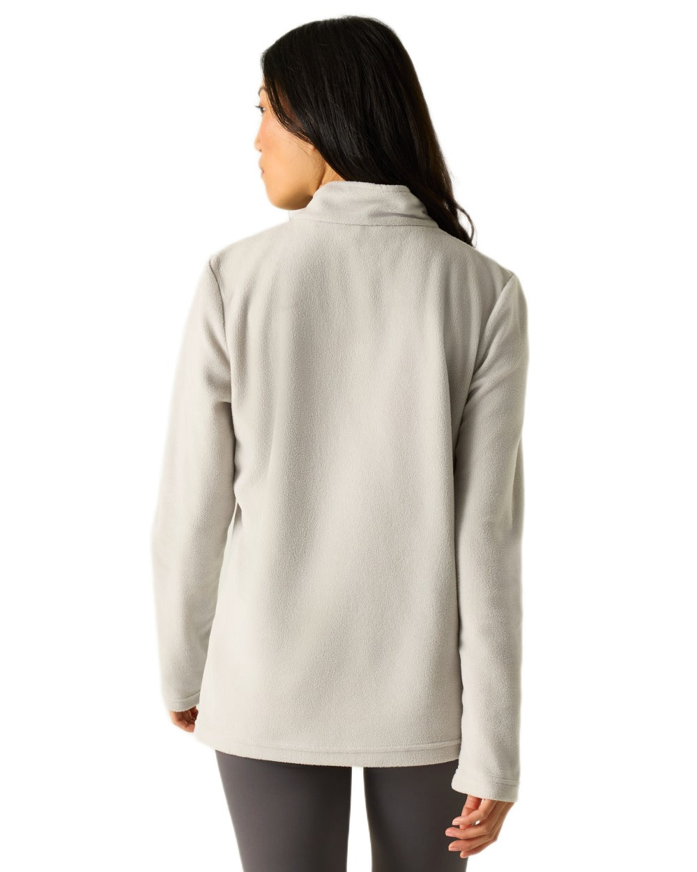 Cyberspace Coloured Regatta Womens Sweethart Lightweight Half-Zip Fleece on white background 