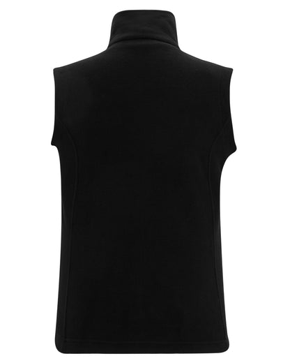 Black Coloured Regatta Womens Sweetness II Fleece Gilet on white background 