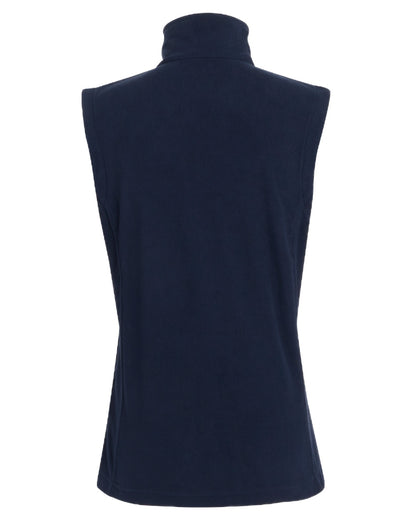 Navy Polar Bear Coloured Regatta Womens Sweetness II Fleece Gilet on white background 