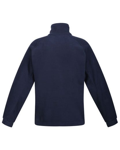 Dark Navy coloured Regatta Womens Thor III Fleece on white background 