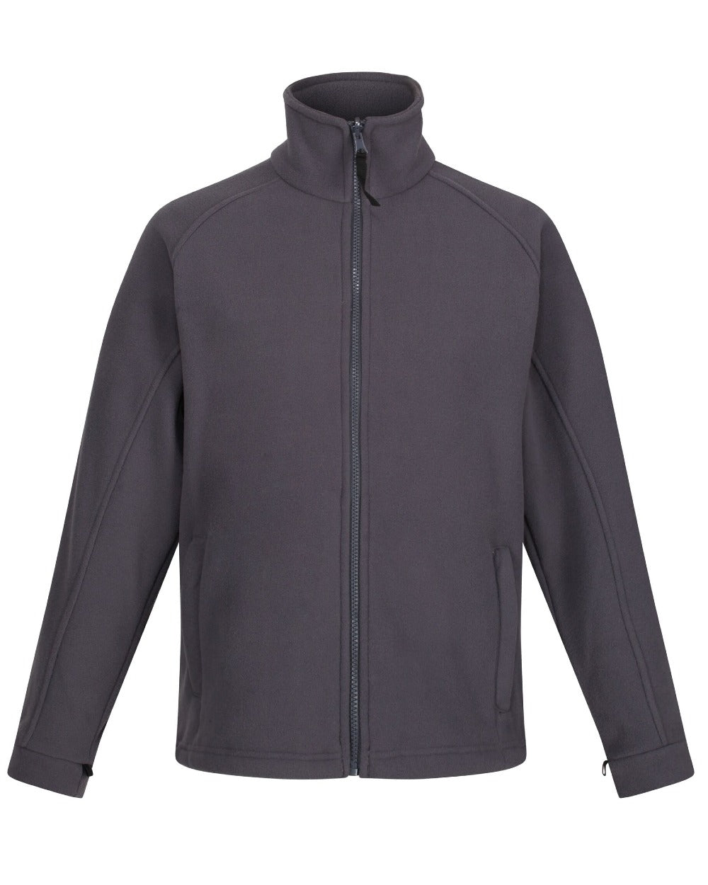 Seal Grey coloured Regatta Womens Thor III Fleece on white background 