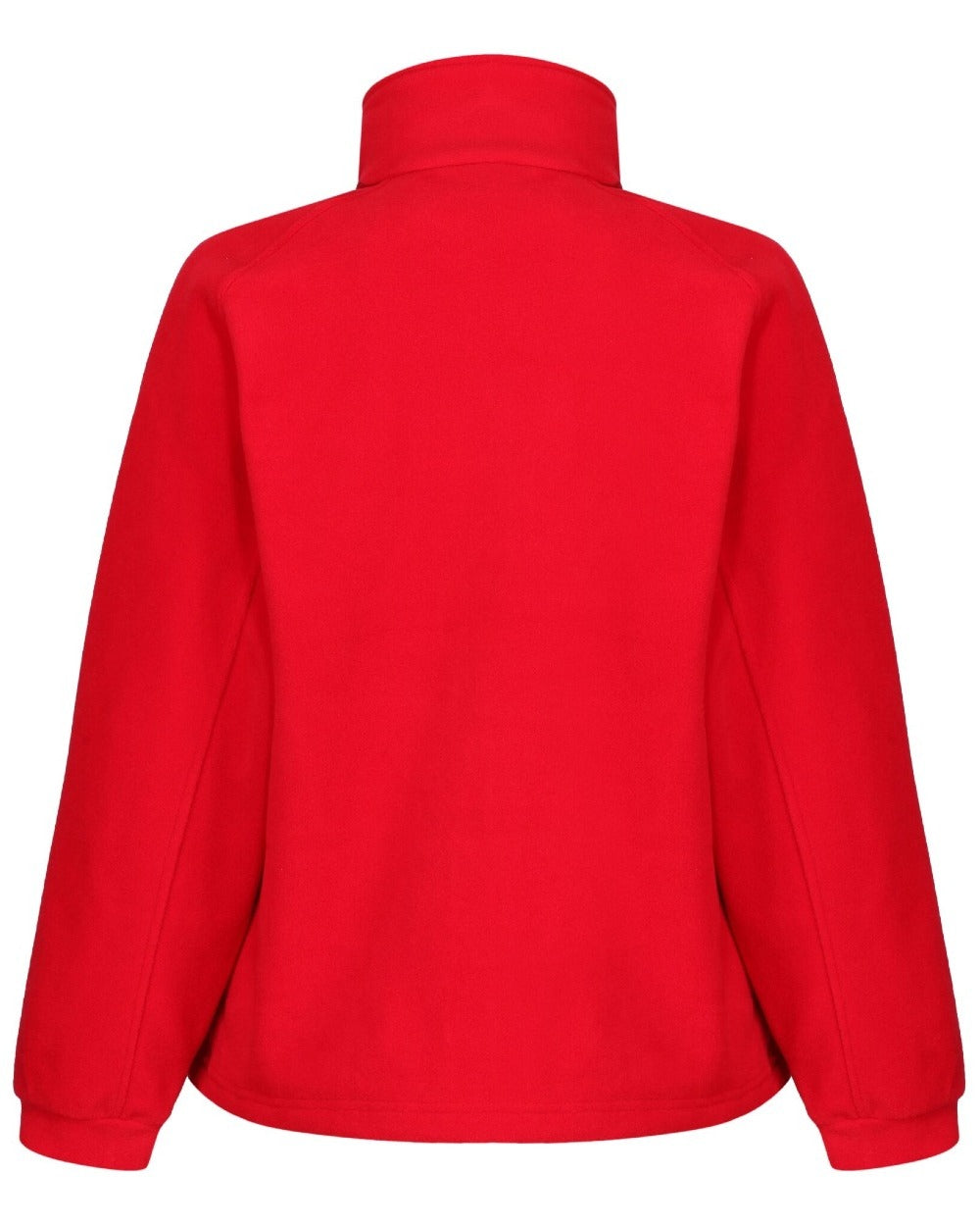 Classic Red coloured Regatta Womens Thor III Fleece on white background 