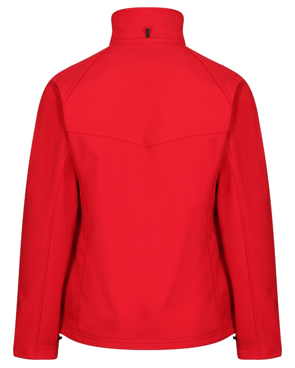 Classic Red Seal Grey coloured Regatta Womens Uproar Softshell Jacket on white background 