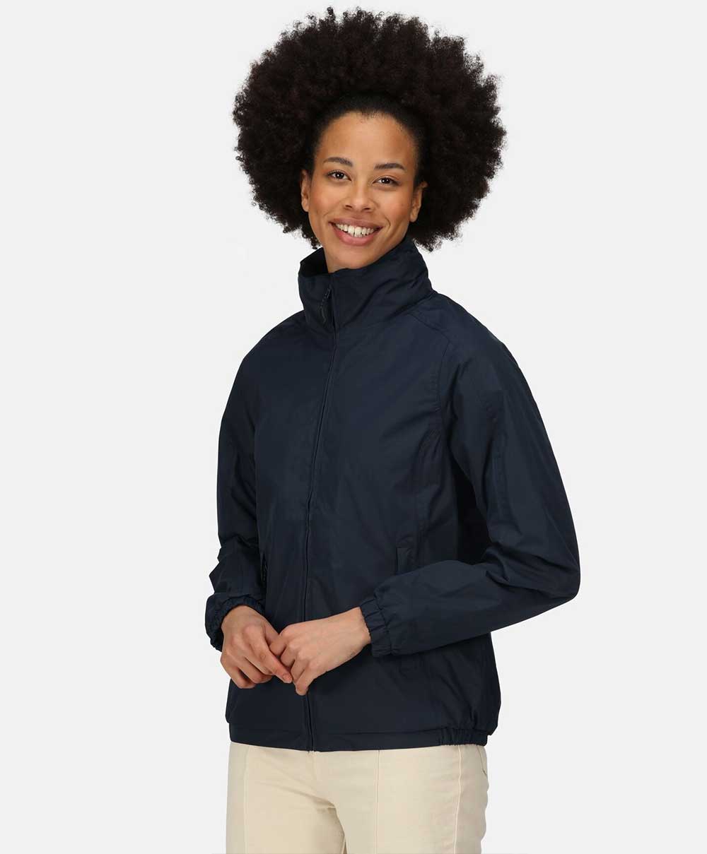 Regatta Womens Dover Fleece Lined Bomber Jacket in Navy 