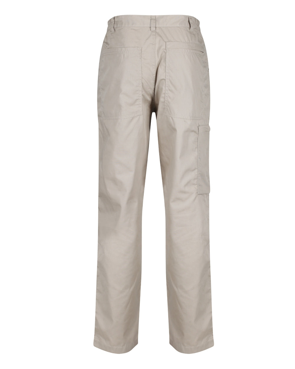 Lichen coloured Regatta Mens Multi Pocket Action Trousers Long Leg on white background 