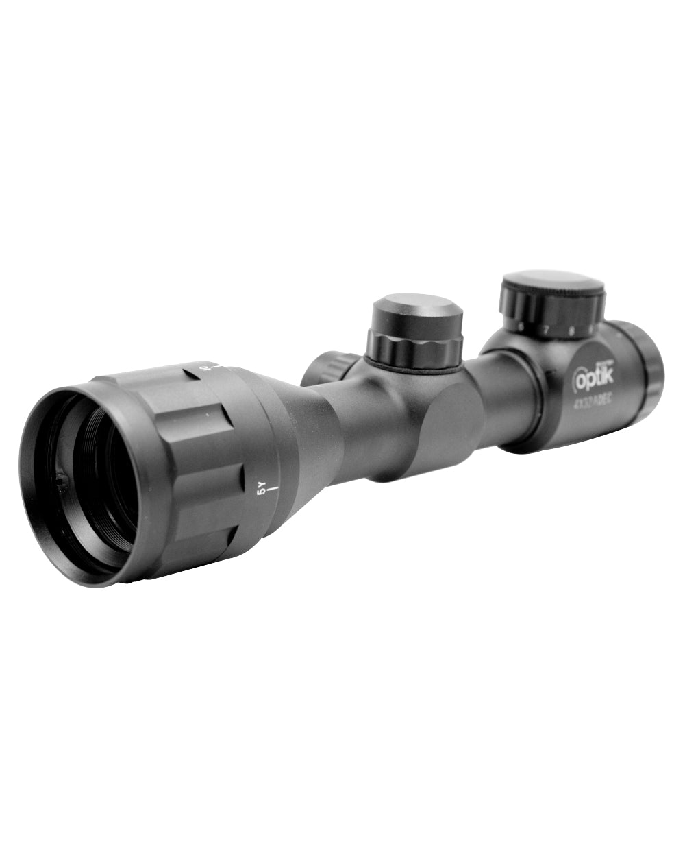 Style 4x32 Compact AOE Richter Optik Exact Scope on white background 